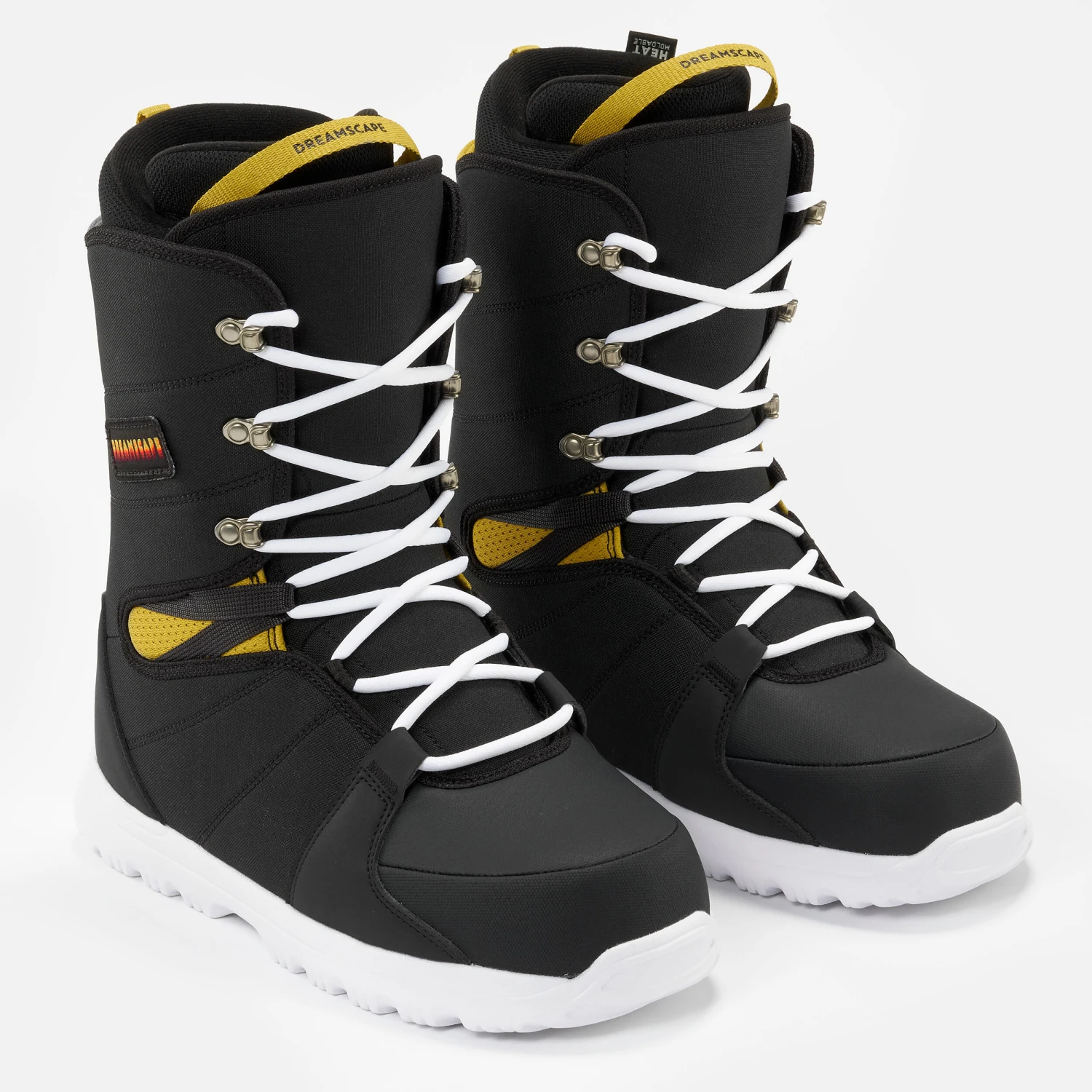 Men’s Snowboard Boots – SNB 100 Black 2 Men’s Snowboard Boots – SNB 100 Black - Image 2