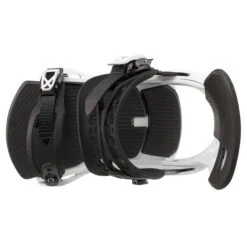 Men’s Snowboard Freestyle Bindings - SNB 500 White -WEDZE SHOP mens snowboard freestyle bindings snb500 white 5