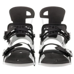 Men’s Snowboard Freestyle Bindings - SNB 500 White -WEDZE SHOP mens snowboard freestyle bindings snb500 white 7
