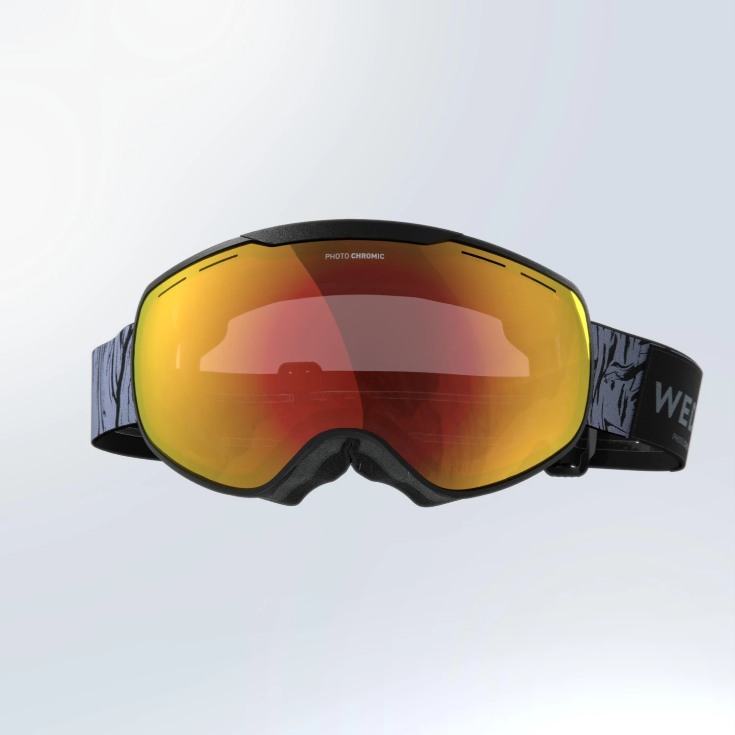 WEDZE Photocromic Ski & Snowboard Goggles - G 900 Blue 2 WEDZE Photocromic Ski & Snowboard Goggles - G 900 Blue - Image 2