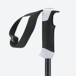 WEDZE Downhill Ski Poles - Boost 500 Black -WEDZE SHOP safety downhill ski poles boost 500 black 4