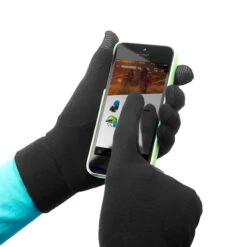 Quechua SH 500 Hiking Touchscreen-Compatible Silk Liner Gloves - Kids 10 Quechua SH 500 Hiking Touchscreen-Compatible Silk Liner Gloves - Kids -WEDZE SHOP sh 500 hiking touchscreen compatible silk liner gloves kids 4