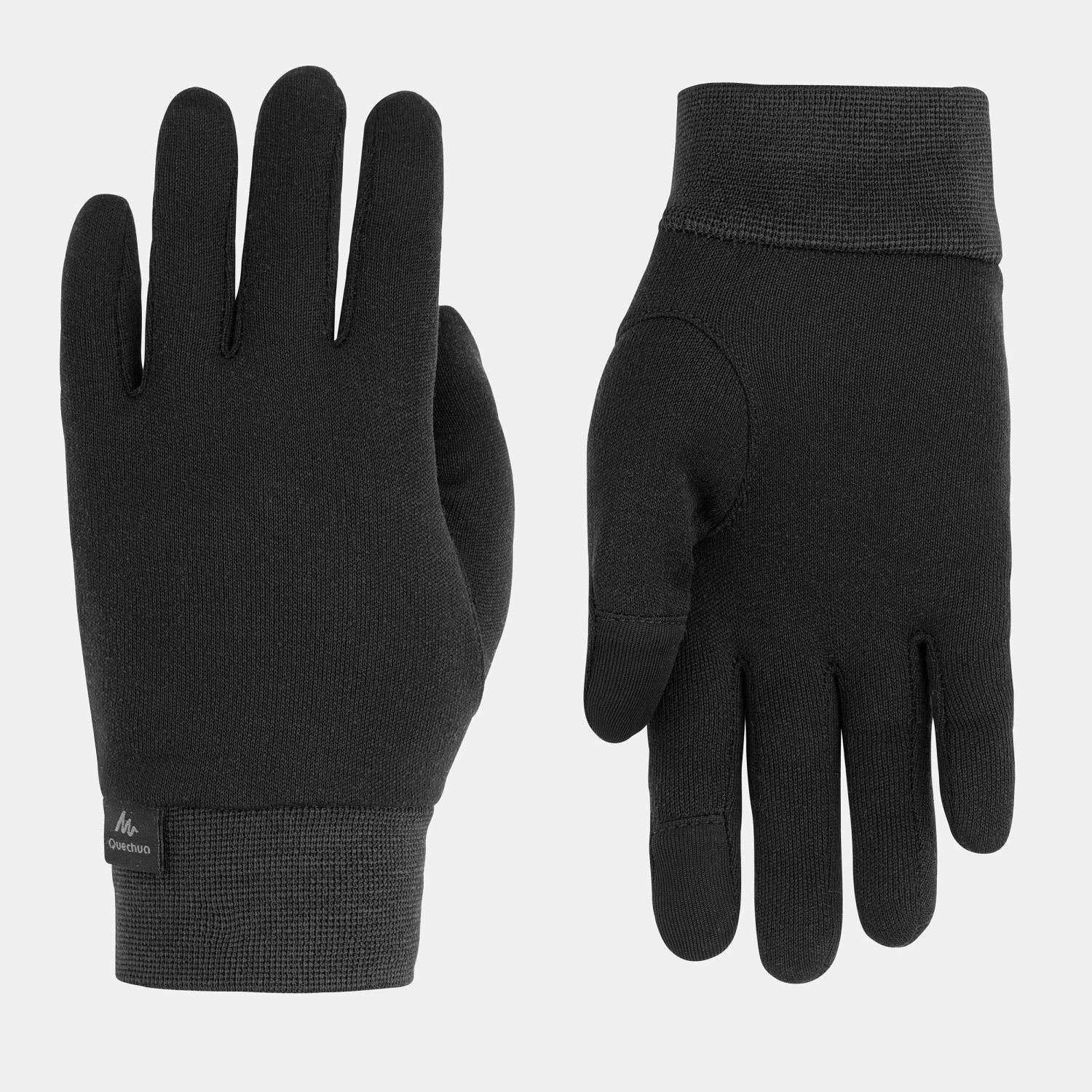 Quechua SH 500 Hiking Touchscreen-Compatible Silk Liner Gloves - Kids 6 Quechua SH 500 Hiking Touchscreen-Compatible Silk Liner Gloves - Kids - Image 6