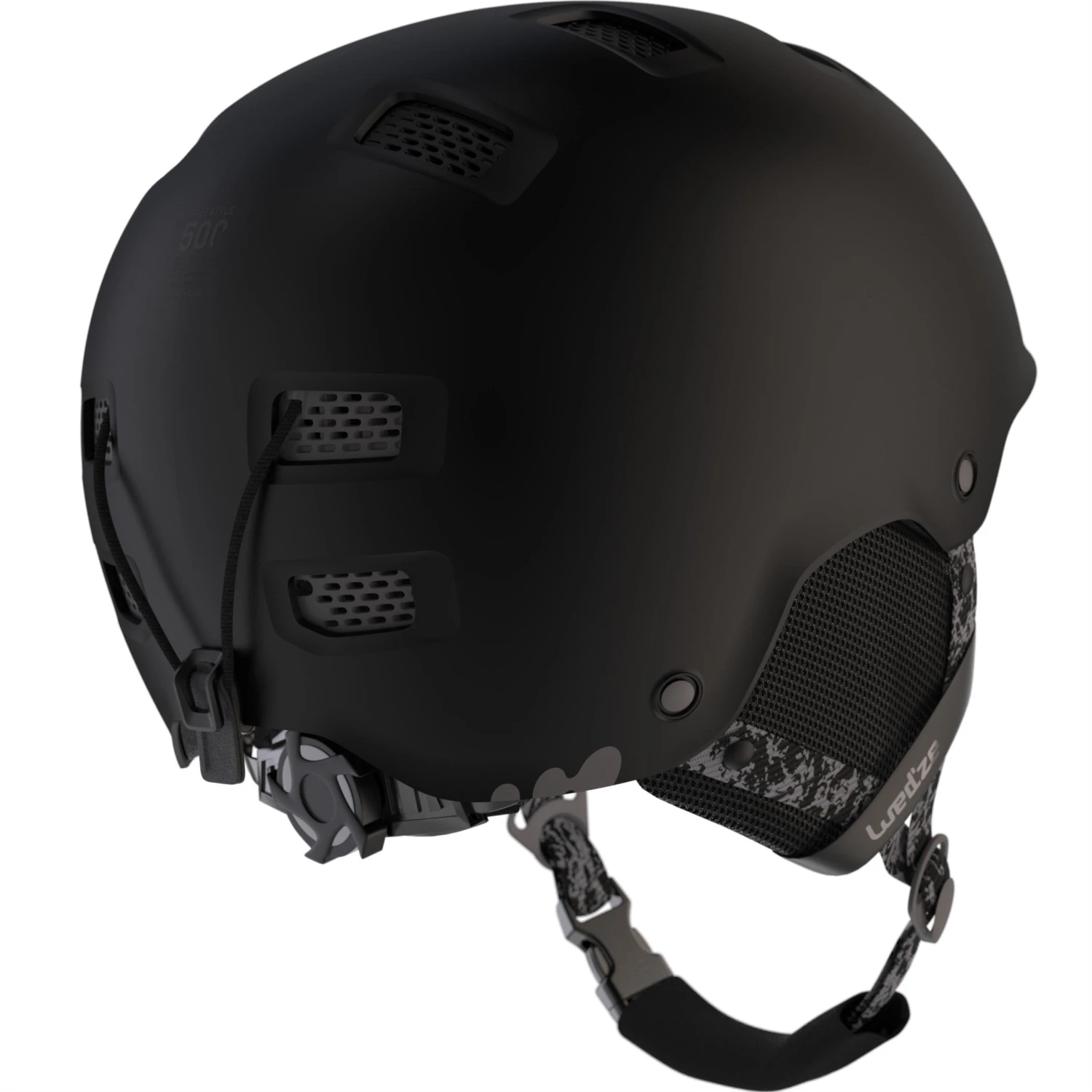 Ski And Snowboard Helmet - H-FS 300 Black 6 Ski And Snowboard Helmet - H-FS 300 Black - Image 6