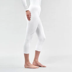 WEDZE Women’s Ski Base Layer Bottoms - BL 980 White 7 WEDZE Women’s Ski Base Layer Bottoms - BL 980 White -WEDZE SHOP ski base layer bottoms bl 980 white 2