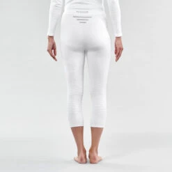 WEDZE Women’s Ski Base Layer Bottoms - BL 980 White 8 WEDZE Women’s Ski Base Layer Bottoms - BL 980 White -WEDZE SHOP ski base layer bottoms bl 980 white 3