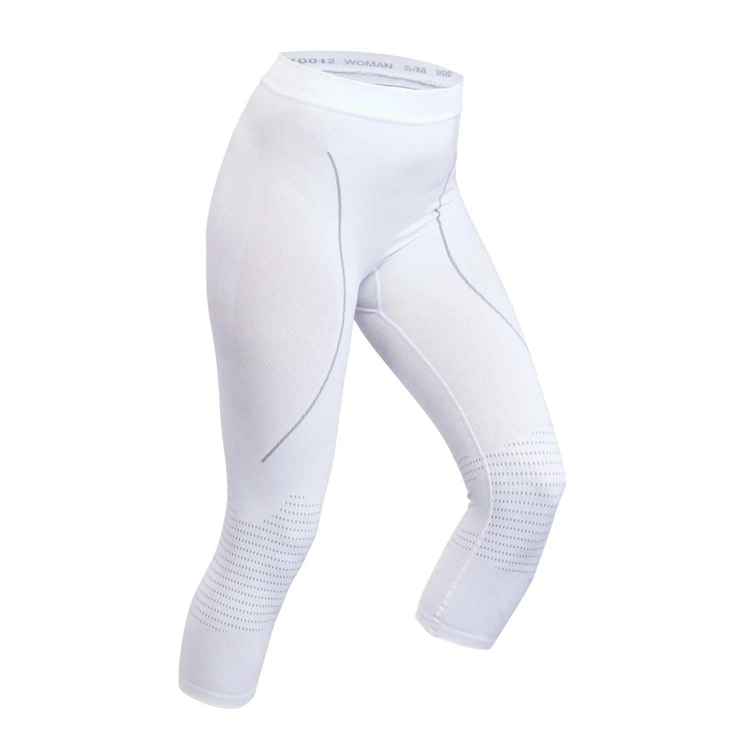 WEDZE Women’s Ski Base Layer Bottoms - BL 980 White 1 WEDZE Women’s Ski Base Layer Bottoms - BL 980 White