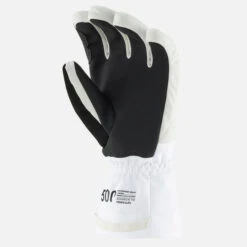 WEDZE Ski Gloves - 500 White -WEDZE SHOP ski gloves 500 white 2