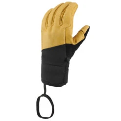 WEDZE Ski Gloves - Freeride 550 Yellow/Black