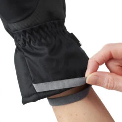 WEDZE Ski Gloves - 100 Black -WEDZE SHOP ski gloves gl 100 black 6