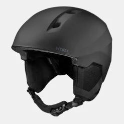 WEDZE Ski Helmet - PST 500 Black -WEDZE SHOP ski helmet pst 500 black 2