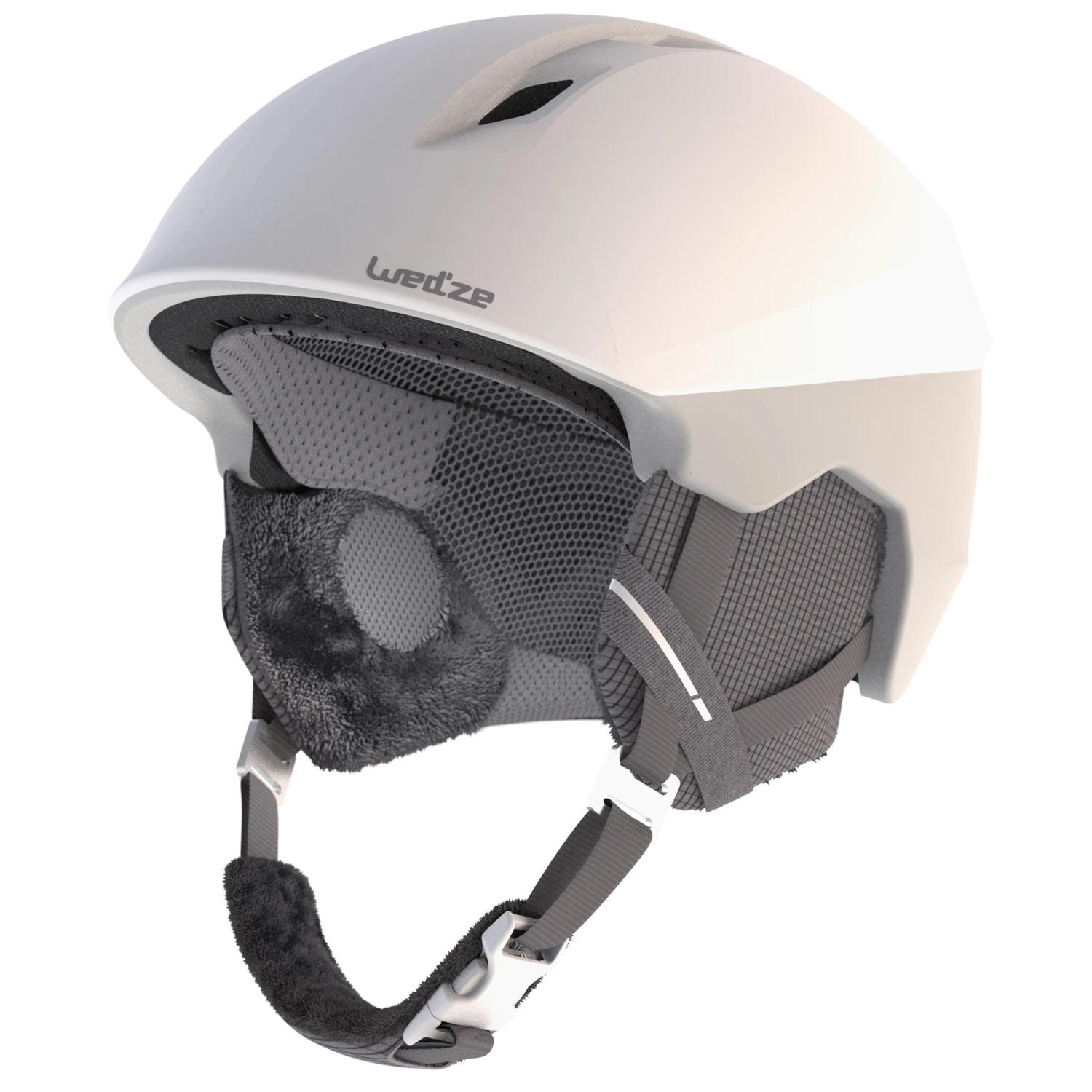 WEDZE Ski Helmet - PST 580 White 2 WEDZE Ski Helmet - PST 580 White - Image 2