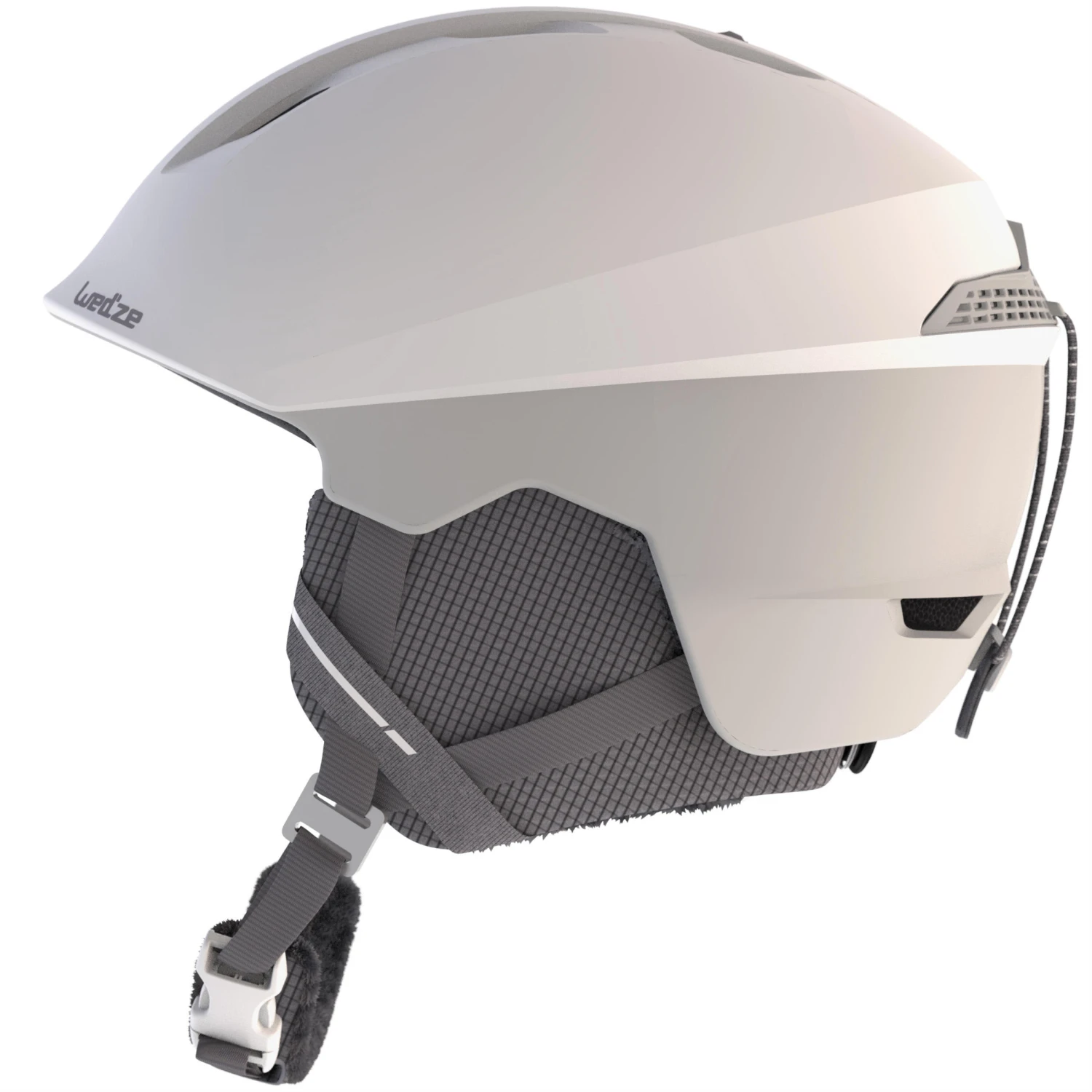 WEDZE Ski Helmet - PST 580 White 3 WEDZE Ski Helmet - PST 580 White - Image 3