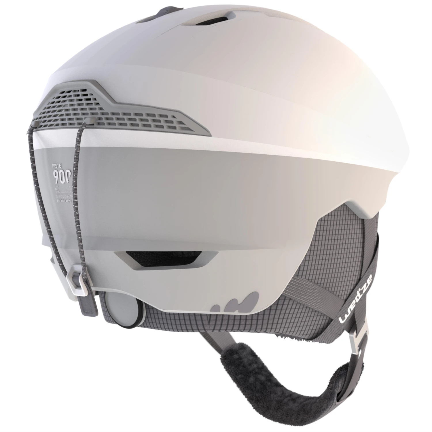 WEDZE Ski Helmet - PST 580 White 4 WEDZE Ski Helmet - PST 580 White - Image 4