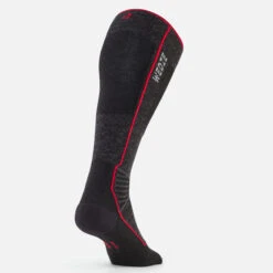 WEDZE Ski Socks - 900 Black 10 WEDZE Ski Socks - 900 Black -WEDZE SHOP ski merino socks 900 wool black 2