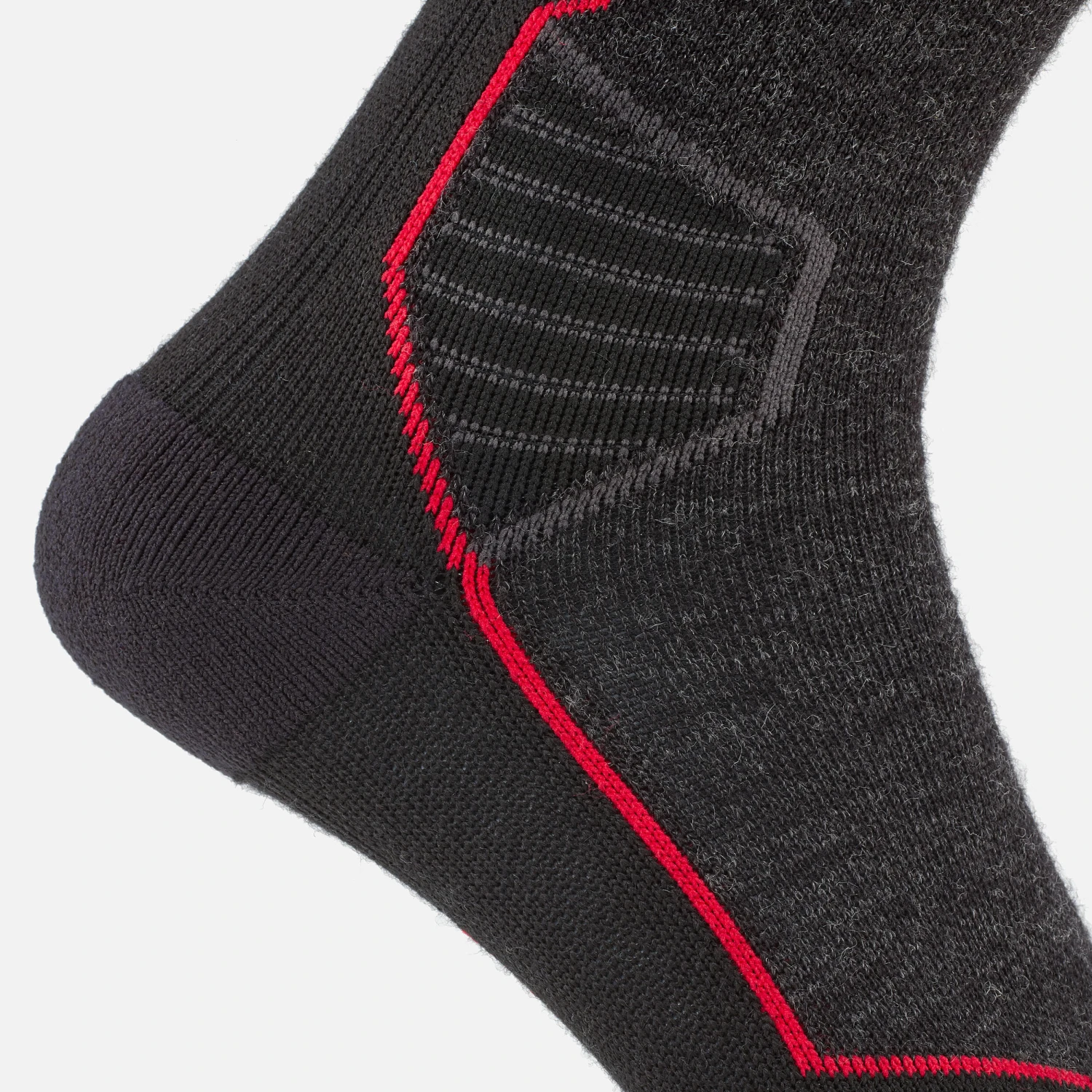 WEDZE Ski Socks - 900 Black 4 WEDZE Ski Socks - 900 Black - Image 4