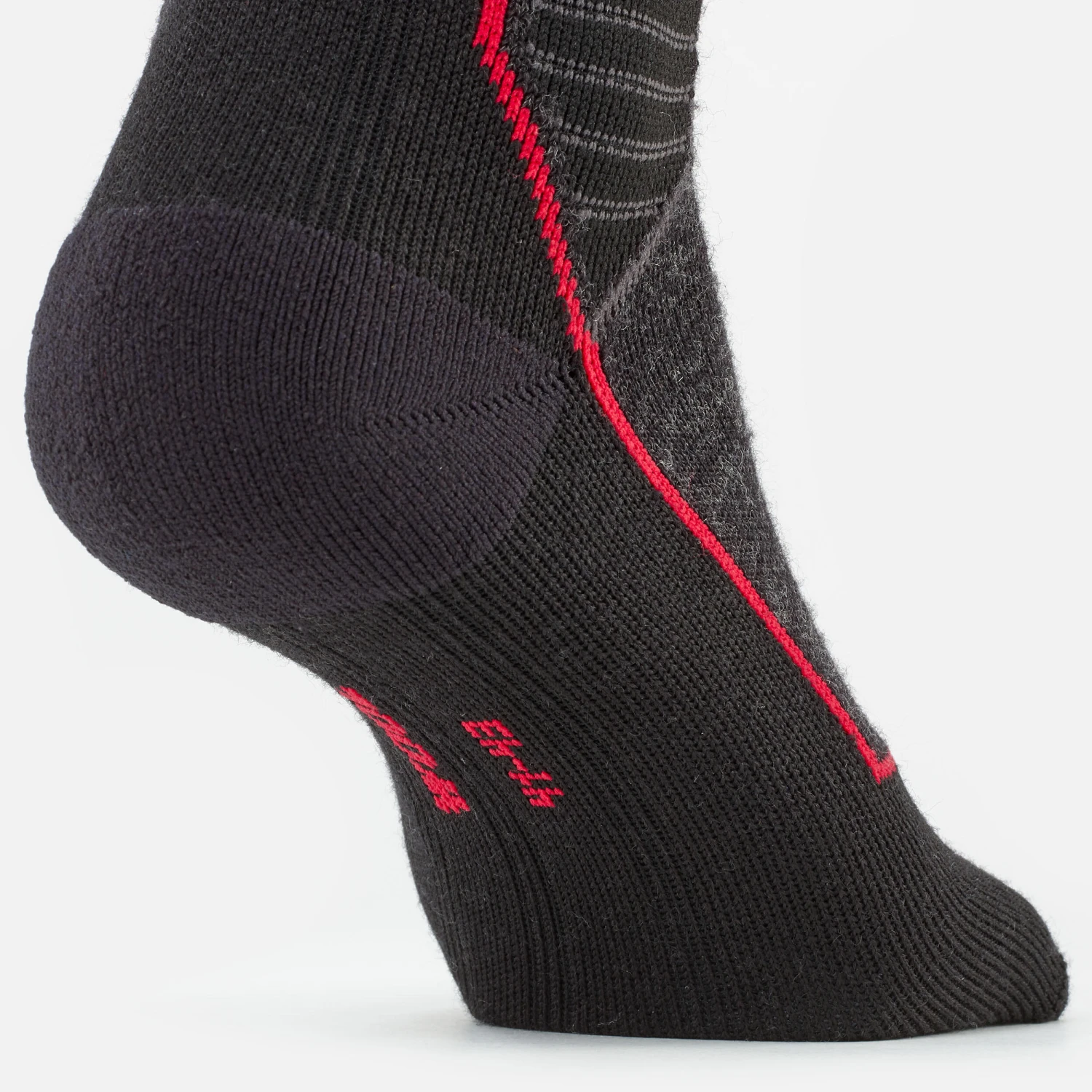 WEDZE Ski Socks - 900 Black 5 WEDZE Ski Socks - 900 Black - Image 5