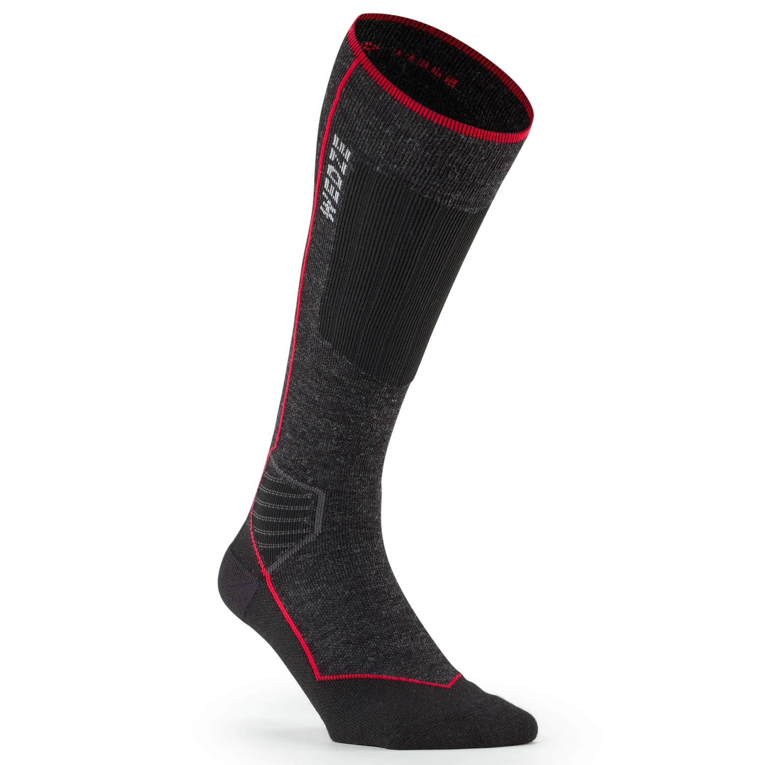 WEDZE Ski Socks - 900 Black 1 WEDZE Ski Socks - 900 Black