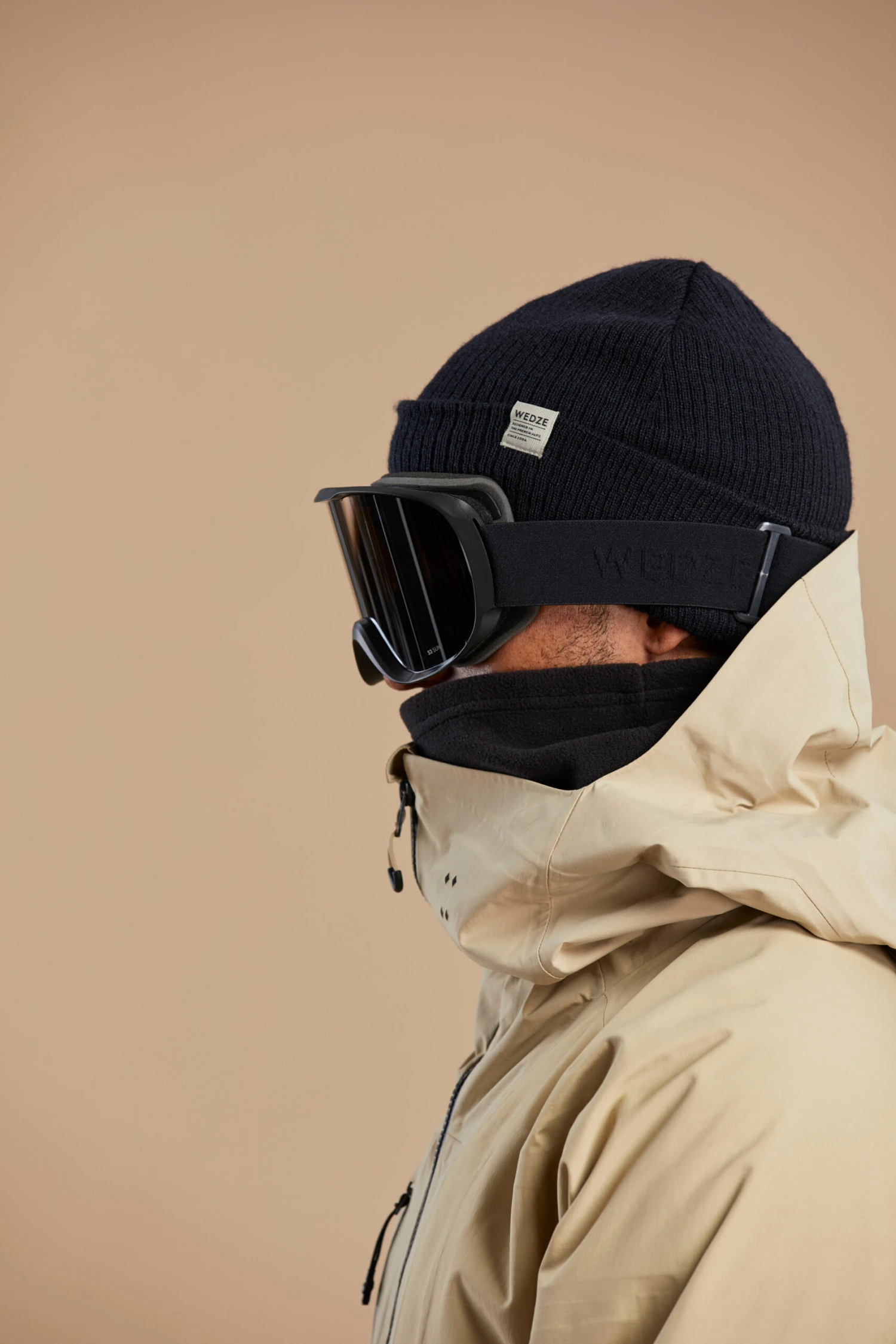 WEDZE Ski & Snowboard Goggles - Black 6 WEDZE Ski & Snowboard Goggles - Black - Image 6