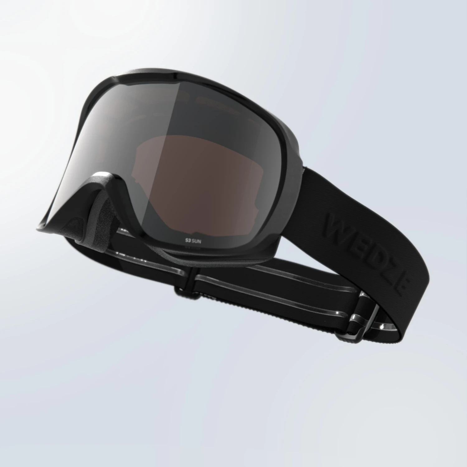 WEDZE Ski & Snowboard Goggles - Black 1 WEDZE Ski & Snowboard Goggles - Black