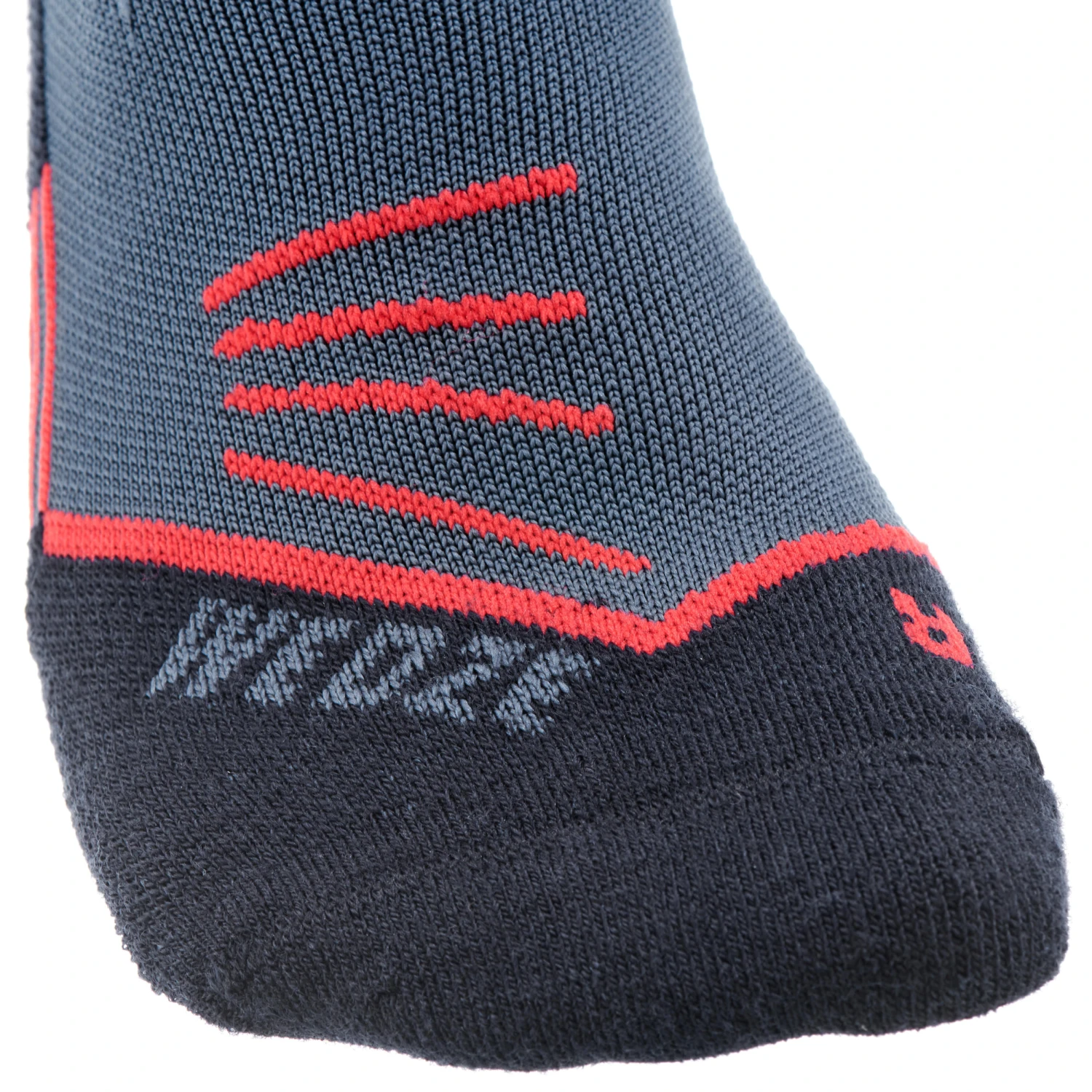 WEDZE Ski Socks - 500 Blue/Red 4 WEDZE Ski Socks - 500 Blue/Red - Image 4