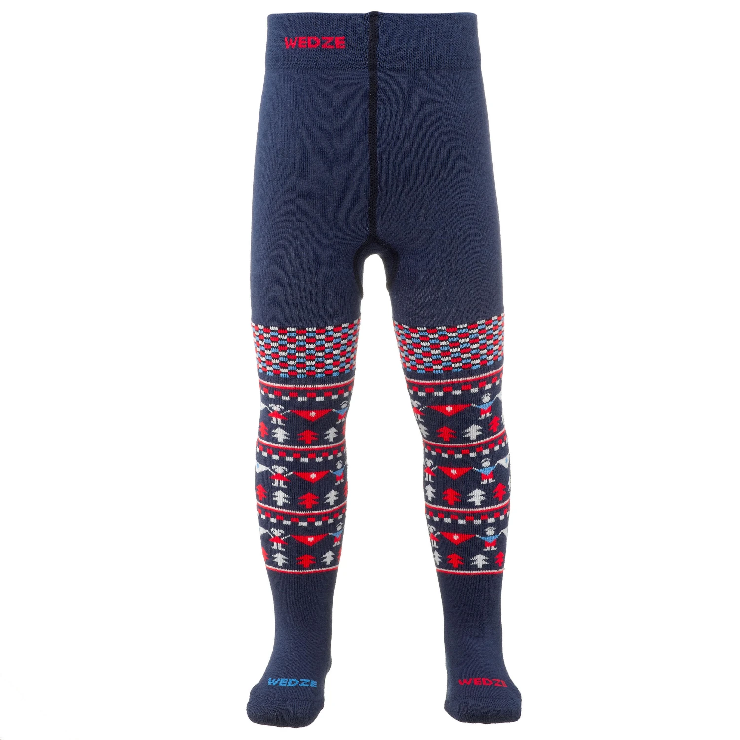 WEDZE Ski Tights With Socks - Kids 2 WEDZE Ski Tights With Socks - Kids - Image 2