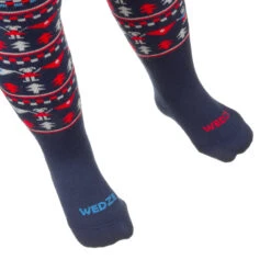 WEDZE Ski Tights With Socks - Kids 8 WEDZE Ski Tights With Socks - Kids -WEDZE SHOP ski tights with socks kids 3