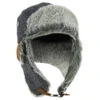 WEDZE Ski Ushanka Hat With FauxFur - Grey