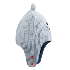WEDZE Kids' Sledding Hat - Grey -WEDZE SHOP sledding hat k 3