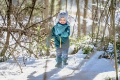 WEDZE Kids' Sledding Hat - Grey -WEDZE SHOP sledding hat k 9