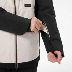 Men's Snowboard Jacket – SNB 900 Beige 30 Men's Snowboard Jacket – SNB 900 Beige -WEDZE SHOP snowboard jacket snb 900 beige 10