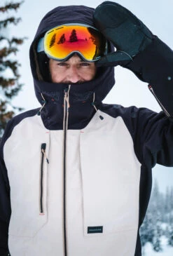 Men's Snowboard Jacket – SNB 900 Beige 37 Men's Snowboard Jacket – SNB 900 Beige -WEDZE SHOP snowboard jacket snb 900 beige 17