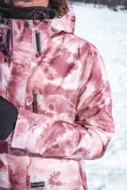 Women's Snowboard And Ski Jacket - 100 Pink -WEDZE SHOP snowboard ski jacket snb 100 pink 10