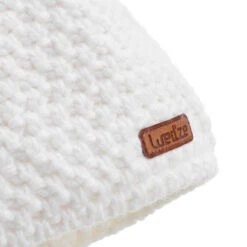 WEDZE Timeless Ski Hat - White -WEDZE SHOP timeless ski hat white 4
