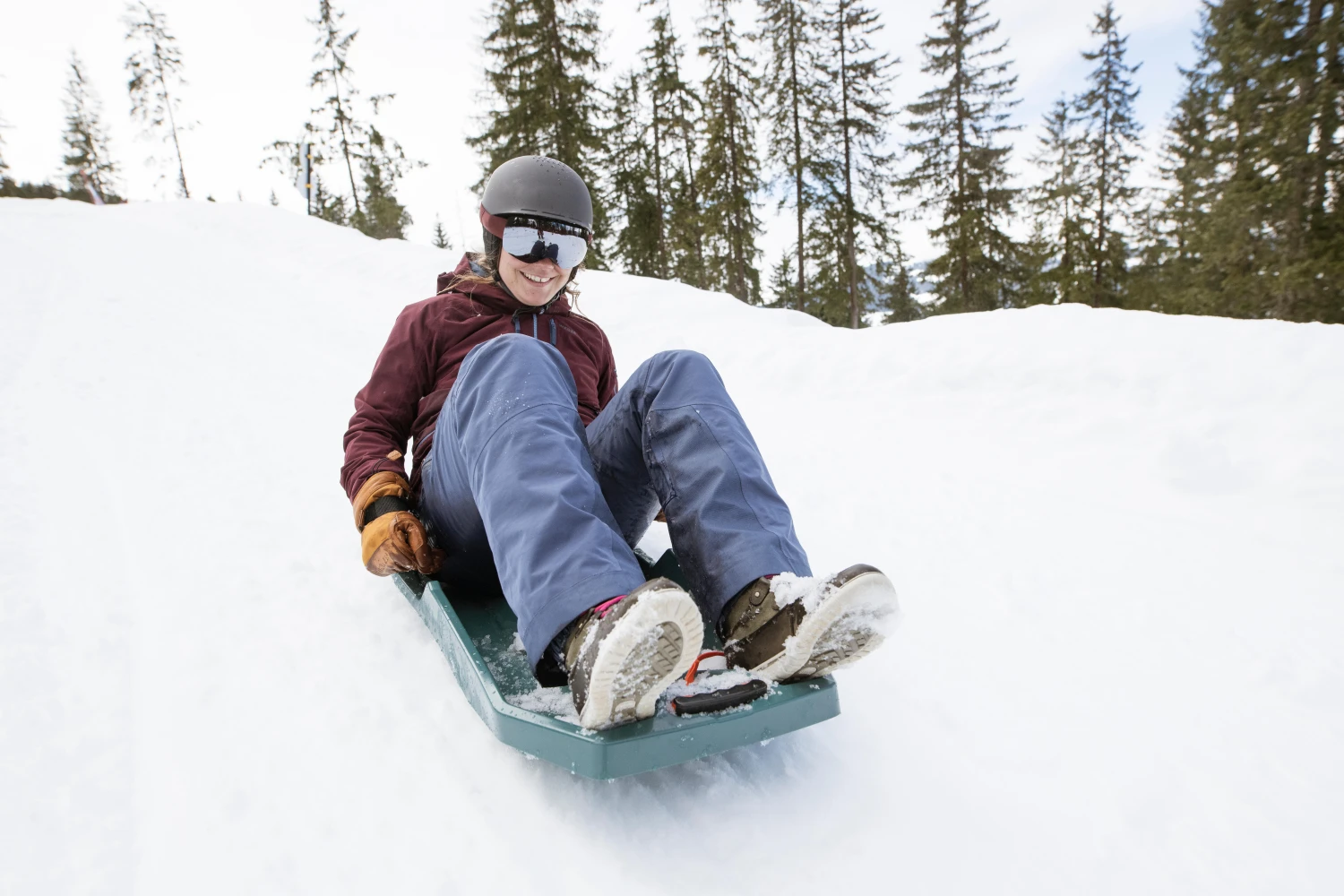 WEDZE Tray Sled - Trilugik Green 12 WEDZE Tray Sled - Trilugik Green - Image 12