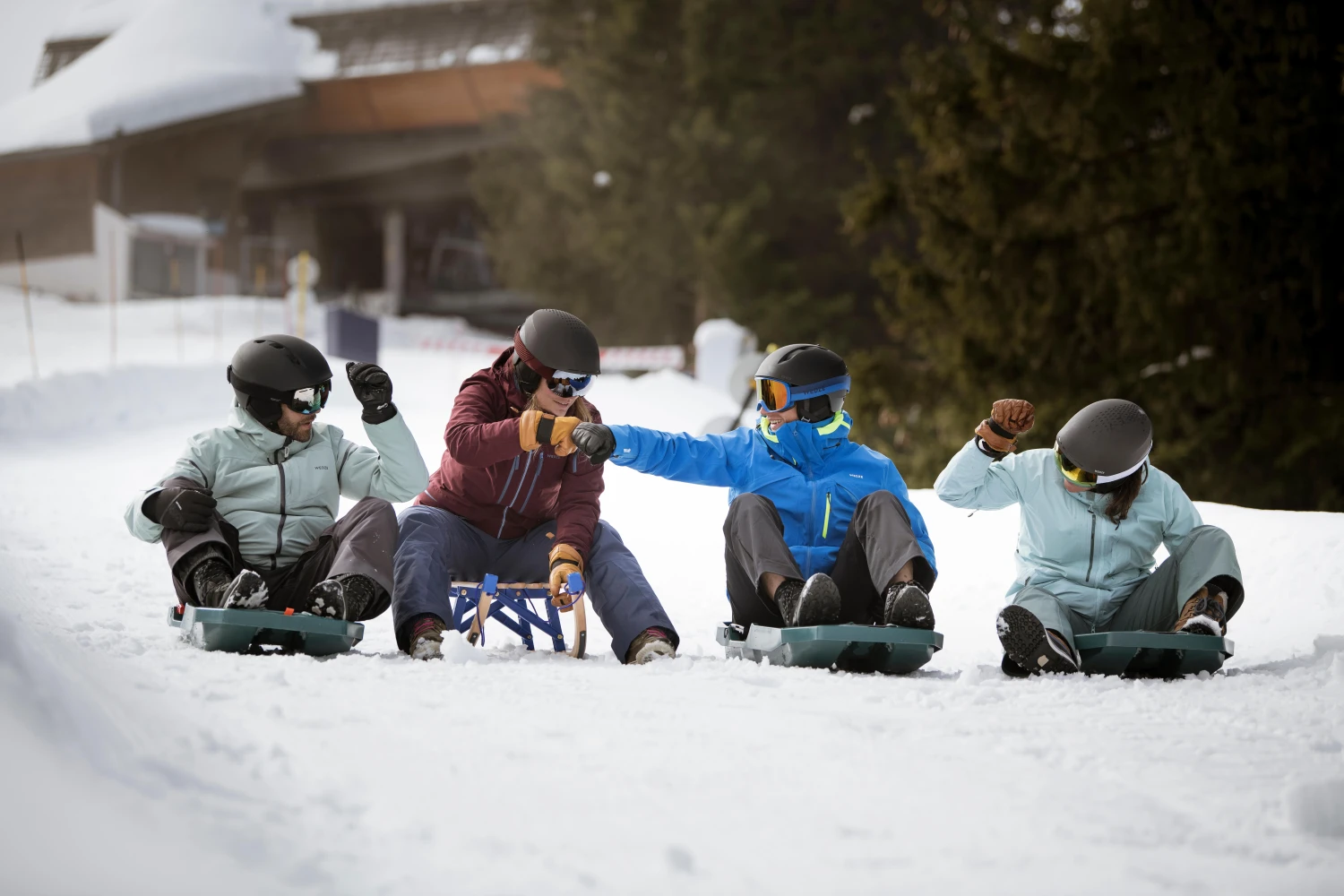 WEDZE Tray Sled - Trilugik Green 15 WEDZE Tray Sled - Trilugik Green - Image 15