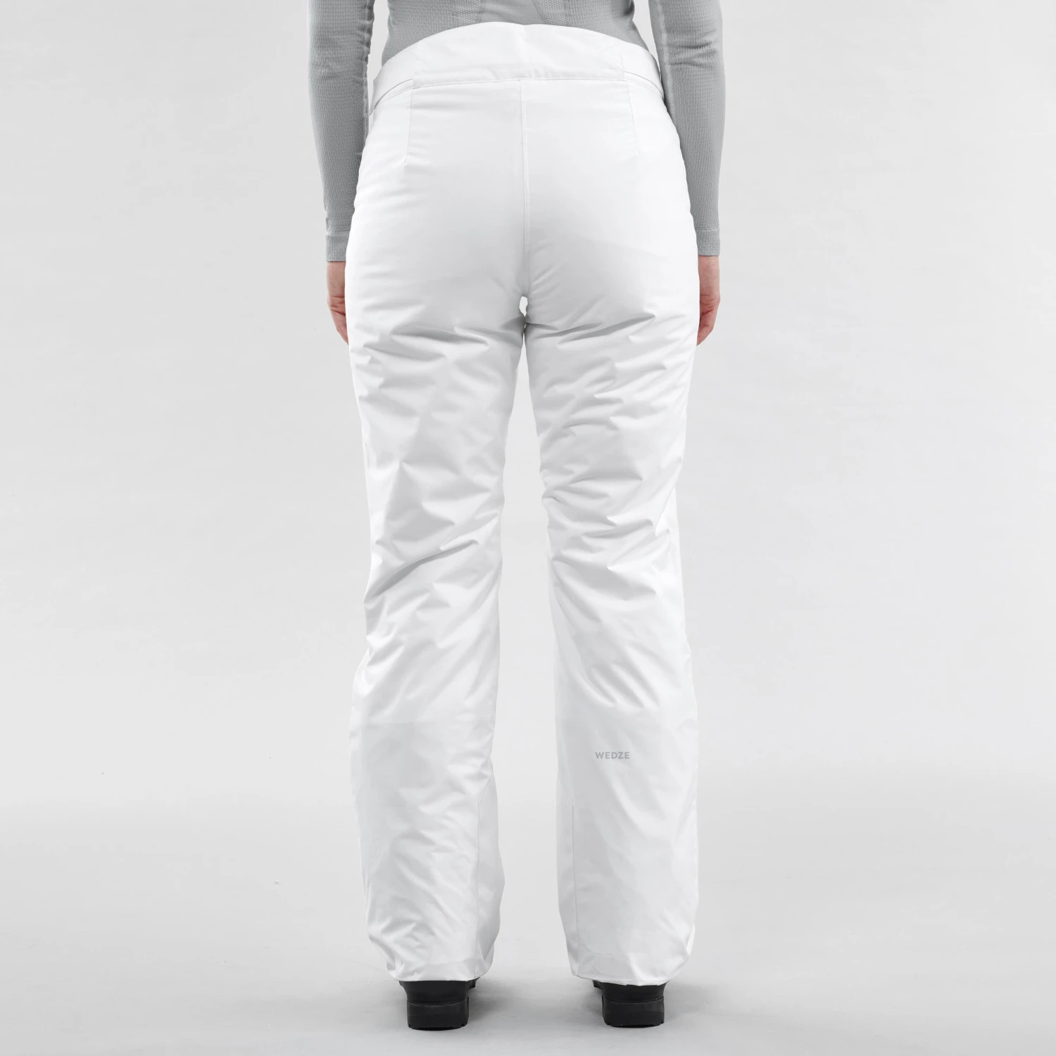 WEDZE Women’s Downhill Ski Pants - 180 White 5 WEDZE Women’s Downhill Ski Pants - 180 White - Image 5