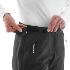 Women’s Cross-Country Skiing Overpants - 150 Black -WEDZE SHOP women s cross country ski overpants xc s 150 black 3