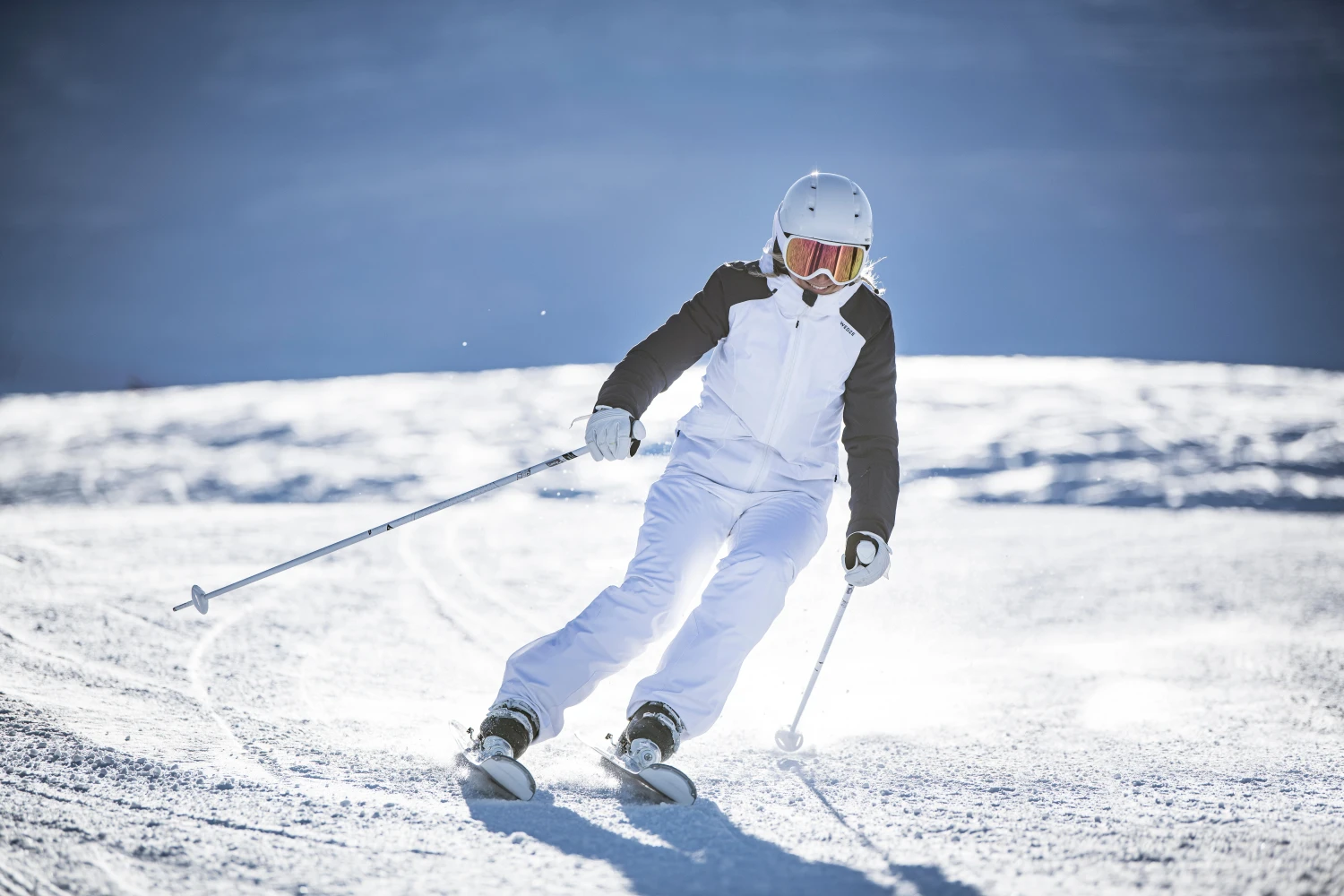 WEDZE Cross 550+ Downhill Skis With Bindings - Women 12 WEDZE Cross 550+ Downhill Skis With Bindings - Women - Image 12