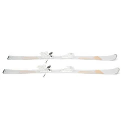 WEDZE Cross 550+ Downhill Skis With Bindings - Women 19 WEDZE Cross 550+ Downhill Skis With Bindings - Women -WEDZE SHOP women s downhill skis with bindings cross 550 white 4
