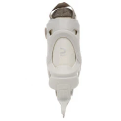 Women's Ice Skates - FIT 520 Warm White/Brown -WEDZE SHOP women s ice skates fit 520 warm white brown 5