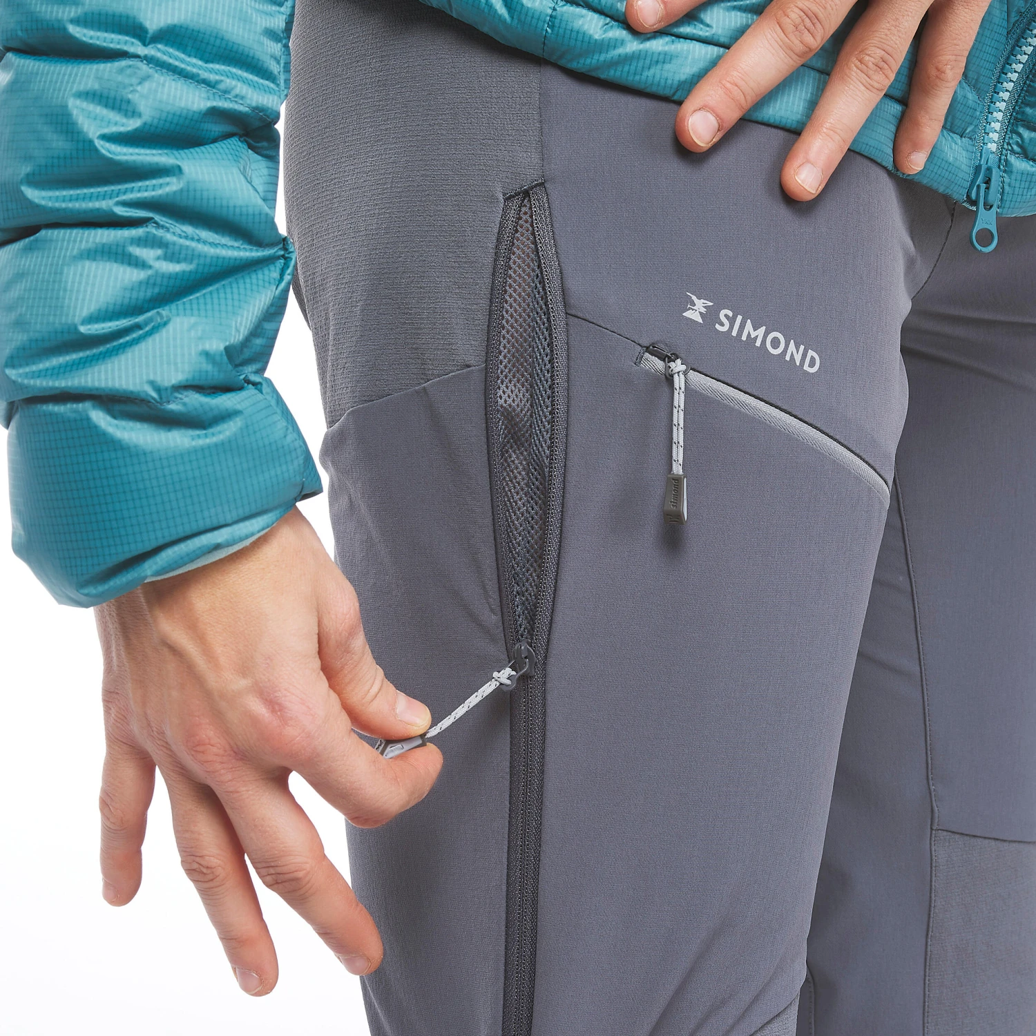 Simond Women's Mountaineering Pants - Alpi Light Grey 3 Simond Women's Mountaineering Pants - Alpi Light Grey - Image 3