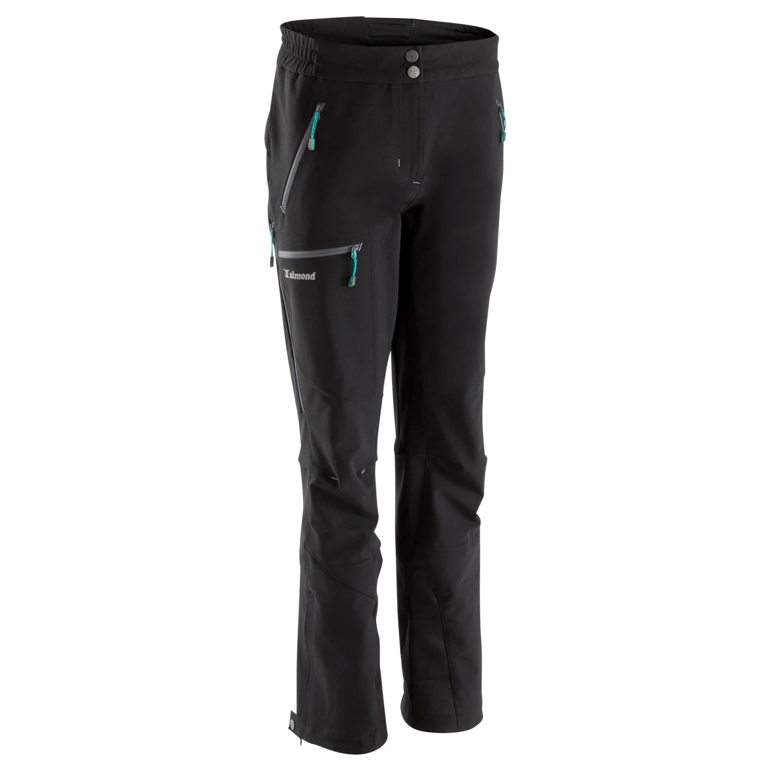 Simond Women's Mountaineering Pants - Alpinism Black 1 Simond Women's Mountaineering Pants - Alpinism Black