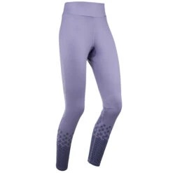 WEDZE Women's Ski Base Layer Bottoms - 500 Purple