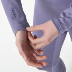 WEDZE Women's Ski Base Layer Bottoms - 500 Purple -WEDZE SHOP women s ski base layer bottoms 500 purple 6