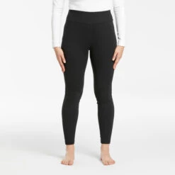 WEDZE Women's Ski Base Layer Bottoms - BL 500 Black 6 WEDZE Women's Ski Base Layer Bottoms - BL 500 Black -WEDZE SHOP women s ski base layer bottoms bl 500 black 2
