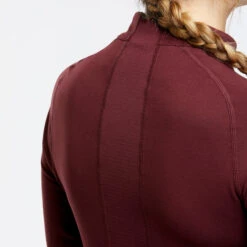 WEDZE Women's Ski Base Layer Top - BL 500 Red 13 WEDZE Women's Ski Base Layer Top - BL 500 Red -WEDZE SHOP women s ski base layer top bl 500 red 6