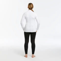WEDZE Women's Ski Base Layer Top – BL 500 White 9 WEDZE Women's Ski Base Layer Top – BL 500 White -WEDZE SHOP women s ski base layer top bl 500 white 2