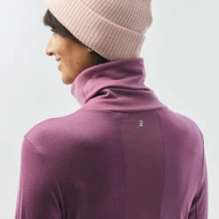 WEDZE Women’s Ski Base Layer Top - BL 900 Pink -WEDZE SHOP women s ski base layer top bl 900 purple 5