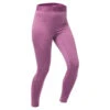 WEDZE Women's Ski Base Layer Wool Bottoms - BL 900 Purple